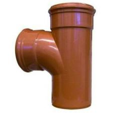 160mm Double Socket Drain Branch 87&period;5dg