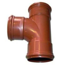 160mm Triple Socket Drain Branch 87&period;5dg