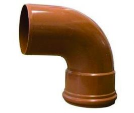 110mm Single Socket Drain Bend 87&period;5dg